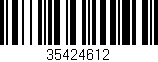 Código de barras (EAN, GTIN, SKU, ISBN): '35424612'