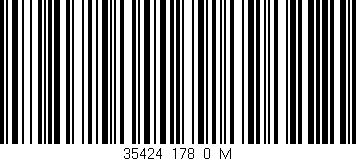 Código de barras (EAN, GTIN, SKU, ISBN): '35424_178_0_M'