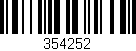 Código de barras (EAN, GTIN, SKU, ISBN): '354252'