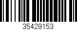 Código de barras (EAN, GTIN, SKU, ISBN): '35429153'