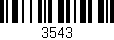 Código de barras (EAN, GTIN, SKU, ISBN): '3543'