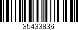 Código de barras (EAN, GTIN, SKU, ISBN): '35433836'