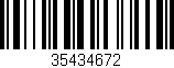 Código de barras (EAN, GTIN, SKU, ISBN): '35434672'