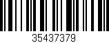 Código de barras (EAN, GTIN, SKU, ISBN): '35437379'