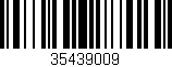 Código de barras (EAN, GTIN, SKU, ISBN): '35439009'