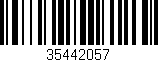 Código de barras (EAN, GTIN, SKU, ISBN): '35442057'