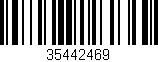 Código de barras (EAN, GTIN, SKU, ISBN): '35442469'