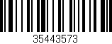Código de barras (EAN, GTIN, SKU, ISBN): '35443573'