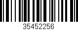 Código de barras (EAN, GTIN, SKU, ISBN): '35452256'