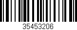 Código de barras (EAN, GTIN, SKU, ISBN): '35453206'