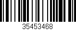 Código de barras (EAN, GTIN, SKU, ISBN): '35453468'