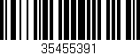 Código de barras (EAN, GTIN, SKU, ISBN): '35455391'