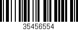 Código de barras (EAN, GTIN, SKU, ISBN): '35456554'