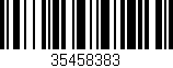 Código de barras (EAN, GTIN, SKU, ISBN): '35458383'
