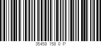 Código de barras (EAN, GTIN, SKU, ISBN): '35459_158_0_P'