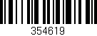 Código de barras (EAN, GTIN, SKU, ISBN): '354619'