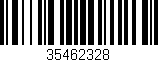 Código de barras (EAN, GTIN, SKU, ISBN): '35462328'