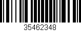 Código de barras (EAN, GTIN, SKU, ISBN): '35462348'