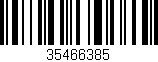 Código de barras (EAN, GTIN, SKU, ISBN): '35466385'
