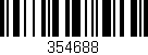 Código de barras (EAN, GTIN, SKU, ISBN): '354688'