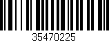 Código de barras (EAN, GTIN, SKU, ISBN): '35470225'