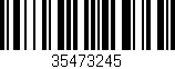 Código de barras (EAN, GTIN, SKU, ISBN): '35473245'