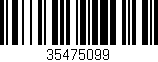 Código de barras (EAN, GTIN, SKU, ISBN): '35475099'