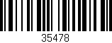 Código de barras (EAN, GTIN, SKU, ISBN): '35478'