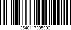 Código de barras (EAN, GTIN, SKU, ISBN): '3548117835933'