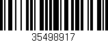 Código de barras (EAN, GTIN, SKU, ISBN): '35498917'