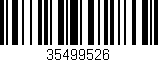 Código de barras (EAN, GTIN, SKU, ISBN): '35499526'