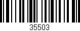 Código de barras (EAN, GTIN, SKU, ISBN): '35503'