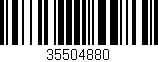 Código de barras (EAN, GTIN, SKU, ISBN): '35504880'