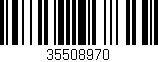 Código de barras (EAN, GTIN, SKU, ISBN): '35508970'
