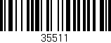 Código de barras (EAN, GTIN, SKU, ISBN): '35511'