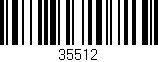 Código de barras (EAN, GTIN, SKU, ISBN): '35512'