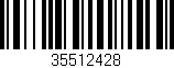 Código de barras (EAN, GTIN, SKU, ISBN): '35512428'