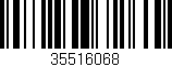 Código de barras (EAN, GTIN, SKU, ISBN): '35516068'