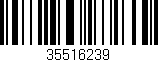 Código de barras (EAN, GTIN, SKU, ISBN): '35516239'