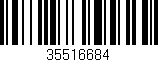Código de barras (EAN, GTIN, SKU, ISBN): '35516684'