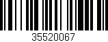 Código de barras (EAN, GTIN, SKU, ISBN): '35520067'