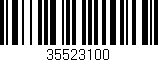 Código de barras (EAN, GTIN, SKU, ISBN): '35523100'