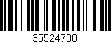 Código de barras (EAN, GTIN, SKU, ISBN): '35524700'