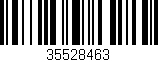 Código de barras (EAN, GTIN, SKU, ISBN): '35528463'