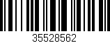 Código de barras (EAN, GTIN, SKU, ISBN): '35528562'