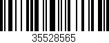 Código de barras (EAN, GTIN, SKU, ISBN): '35528565'