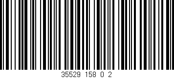 Código de barras (EAN, GTIN, SKU, ISBN): '35529_158_0_2'