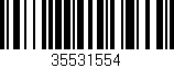Código de barras (EAN, GTIN, SKU, ISBN): '35531554'