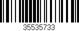 Código de barras (EAN, GTIN, SKU, ISBN): '35535733'