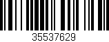 Código de barras (EAN, GTIN, SKU, ISBN): '35537629'